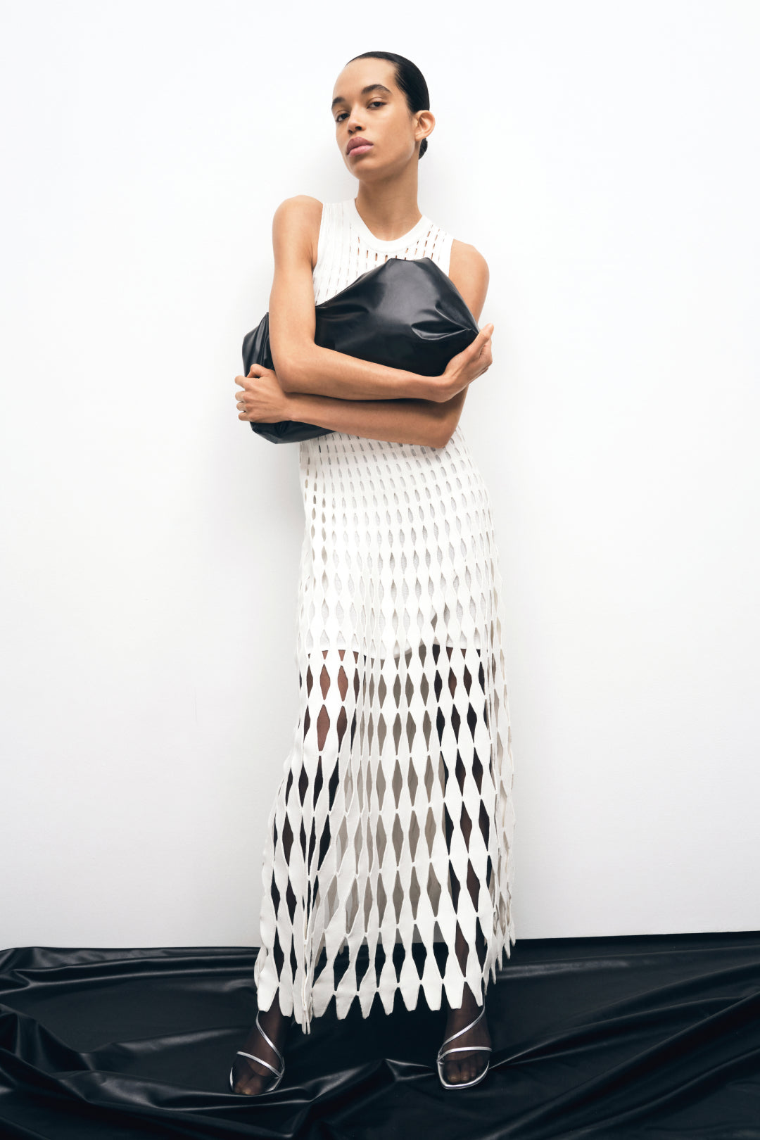 Womens | Zyla Knit Maxi Dress | Ivory