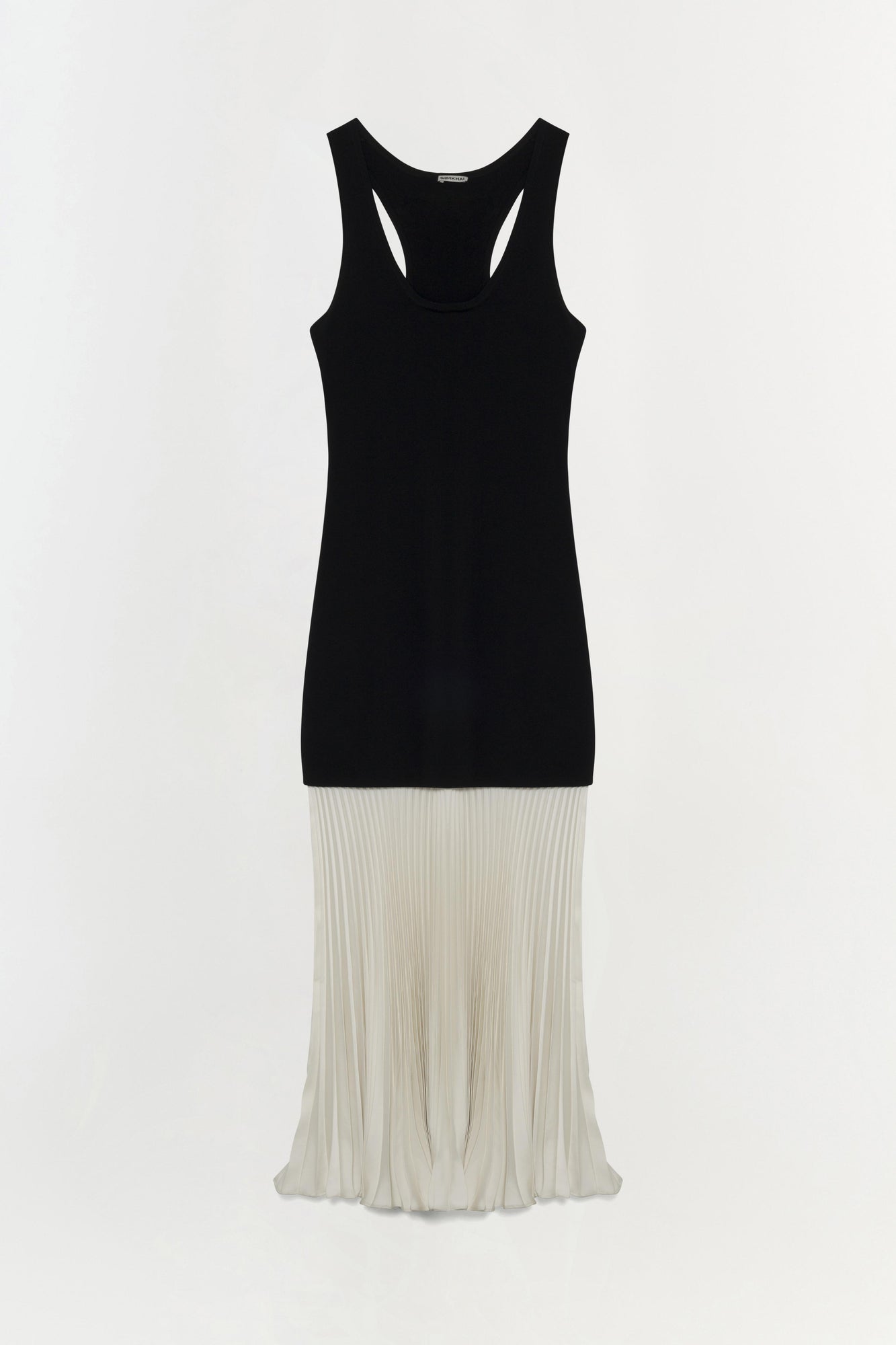 Womens | Zaden Knit Combo Midi Dress | Black Multi