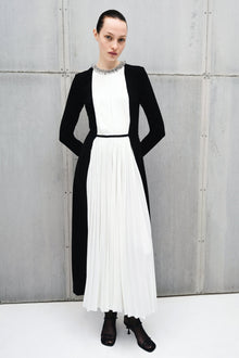 Womens | Esther Embellished Midi Dress | Ivory Multi