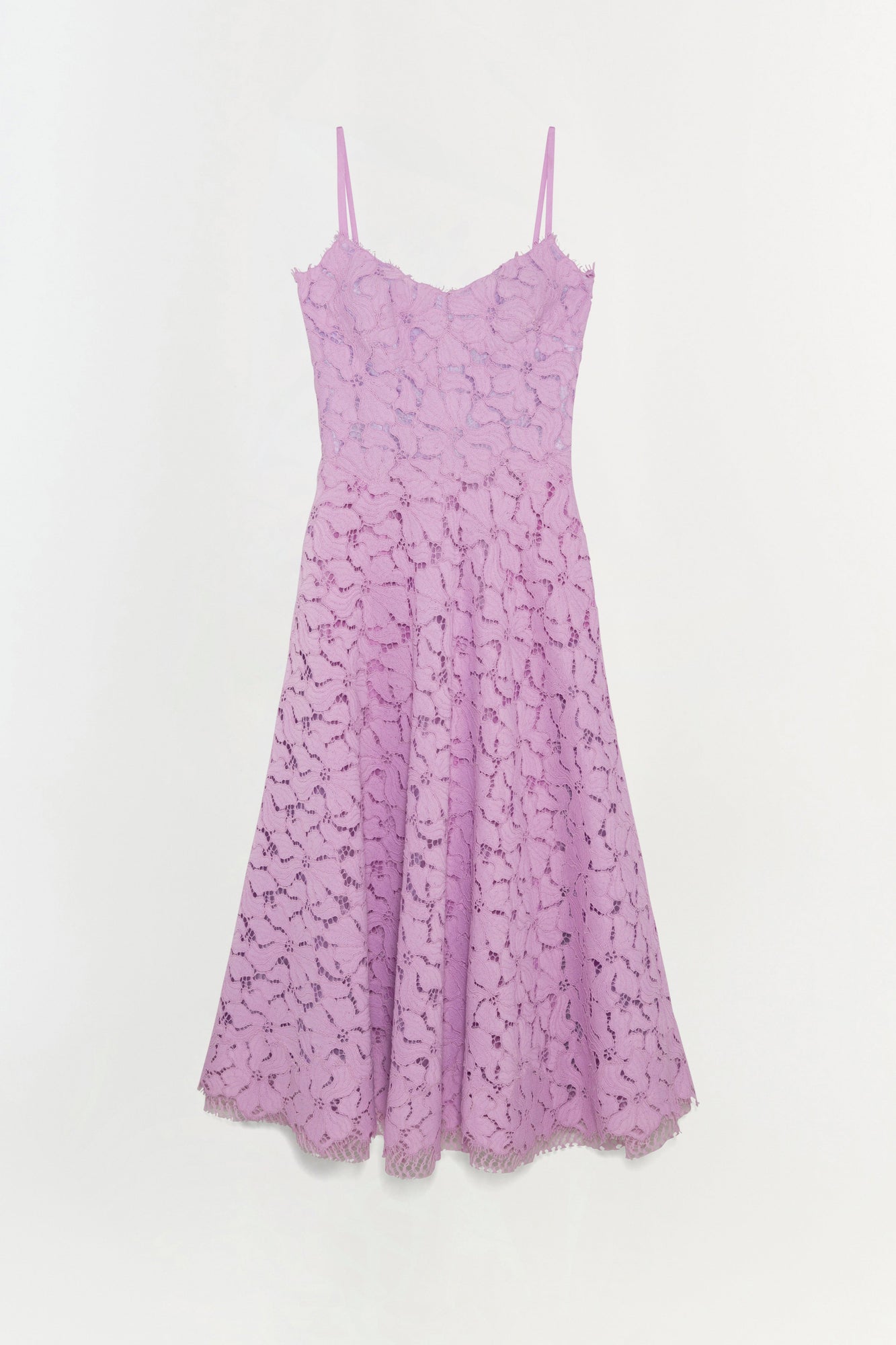Womens | Julia Lace Midi Dress | Orchid