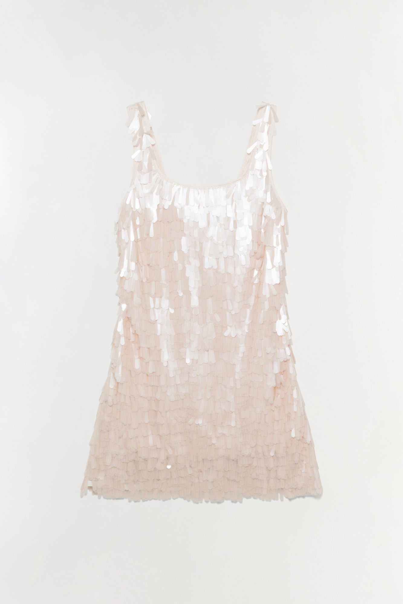 Womens | Onyx Sequin Mini Dress | Sand