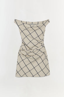 Womens | Wells Mini Dress | Eggshell Multi