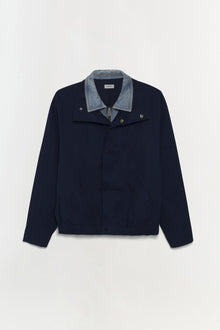 Womens | Apollo Denim Combo Jacket | Midnight Multi