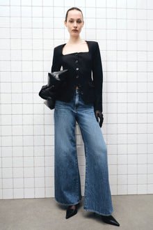Womens | Arlo Wide Leg Jean | St Lucia