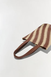 Womens | Talia Contrast Bucket Bag | Sable