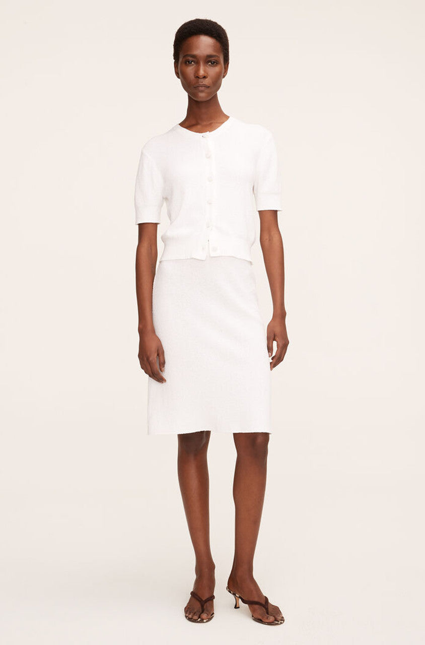 Mini Boucle Skirt | Blanc