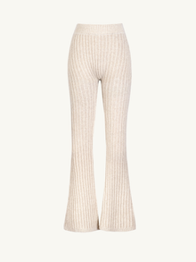 Diana Knitted Leggings | Snow Shimmer
