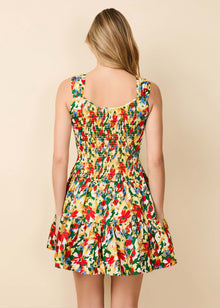 Leah Dress Picasso Floral - Solid & Striped