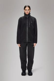 Rains Yermo Fleece Jacket Black Jacket