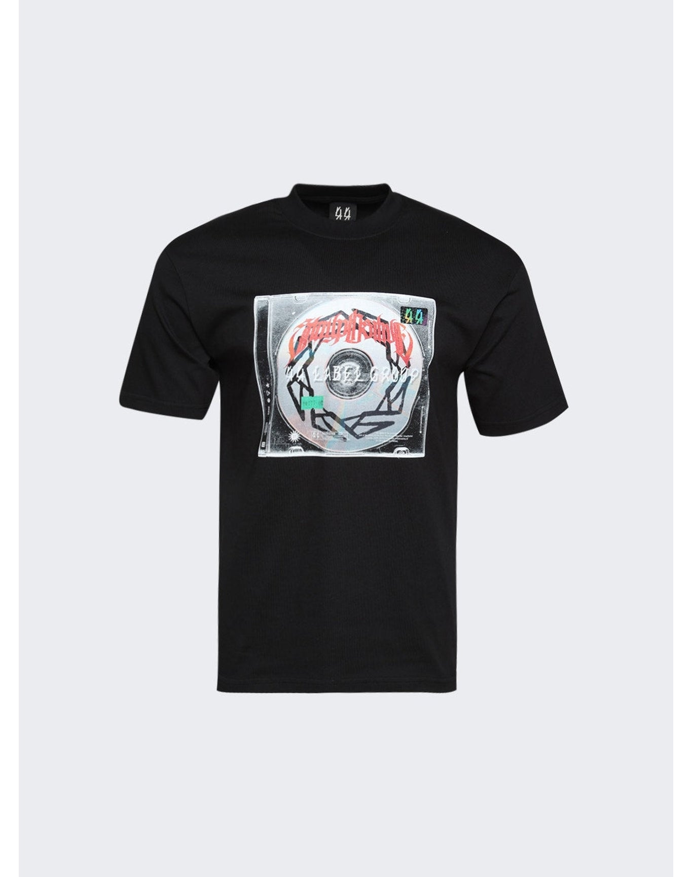 44 Label Group | Men | Compact Standard T-shirt | Black