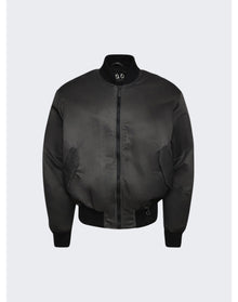 44 Label Group | Men | Emil Flare Bomber Jacket | Marble Dark Grey