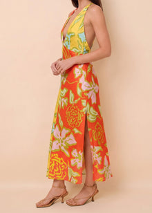 Womens | Keren Dress | Hibiscus Print