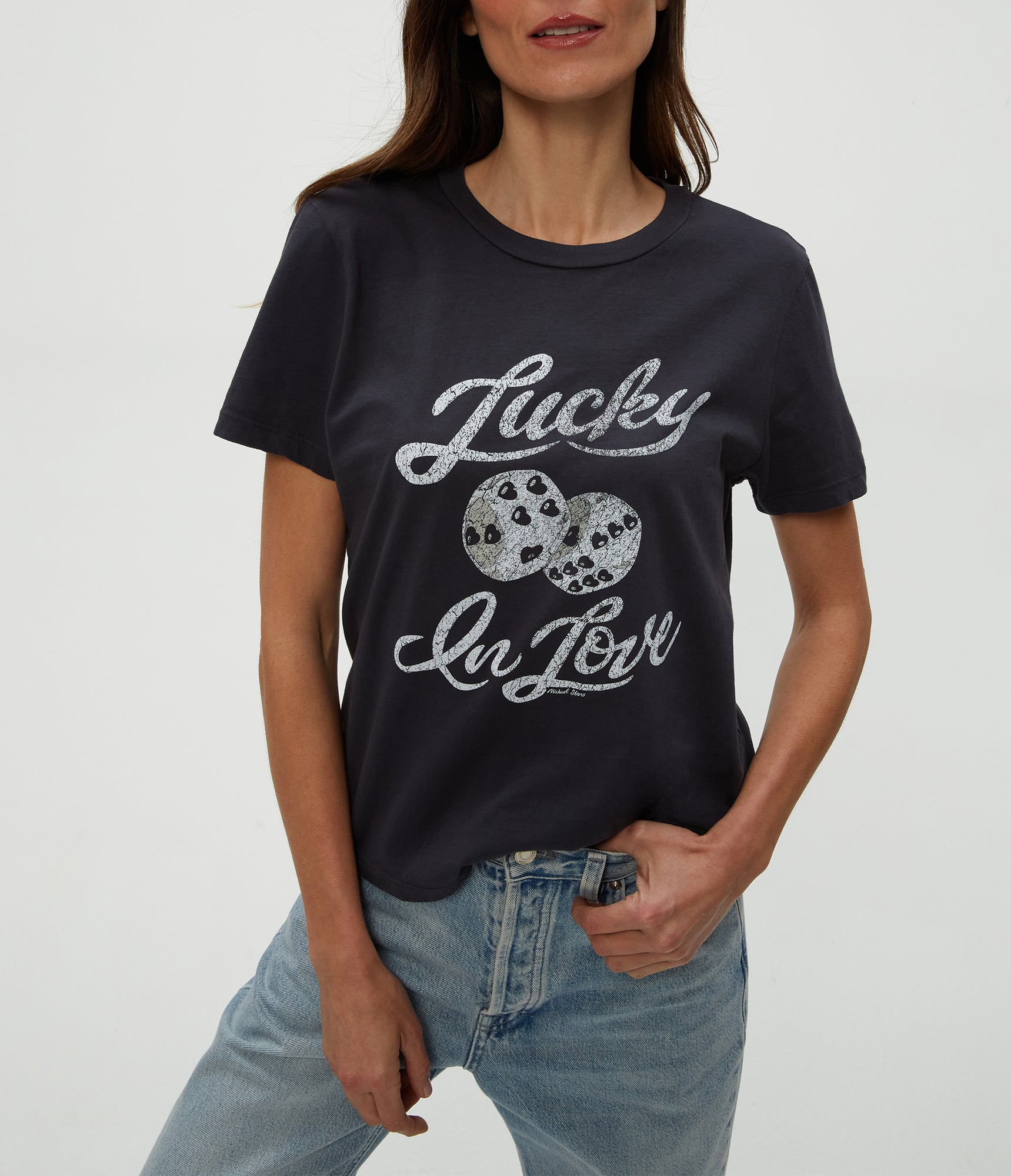 Lucky in Love Graphic Tee | Oxide