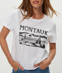 Montauk Tee | White