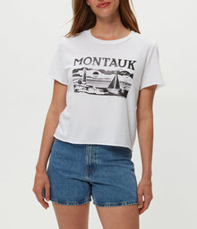 Montauk Tee | White