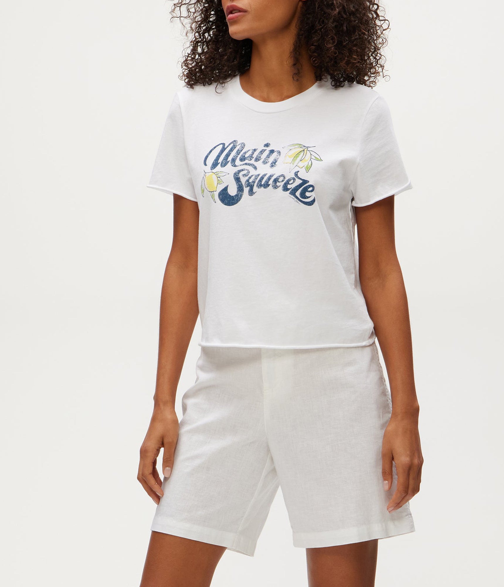 Main Squeeze Tee | White