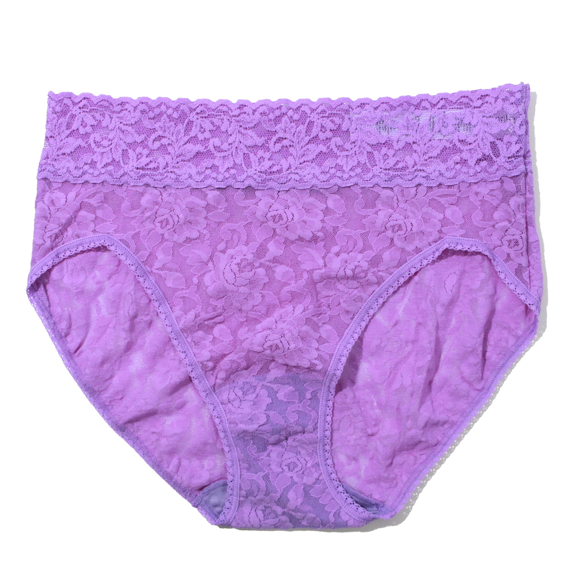 Signature Lace French Brief | Electric Orchid