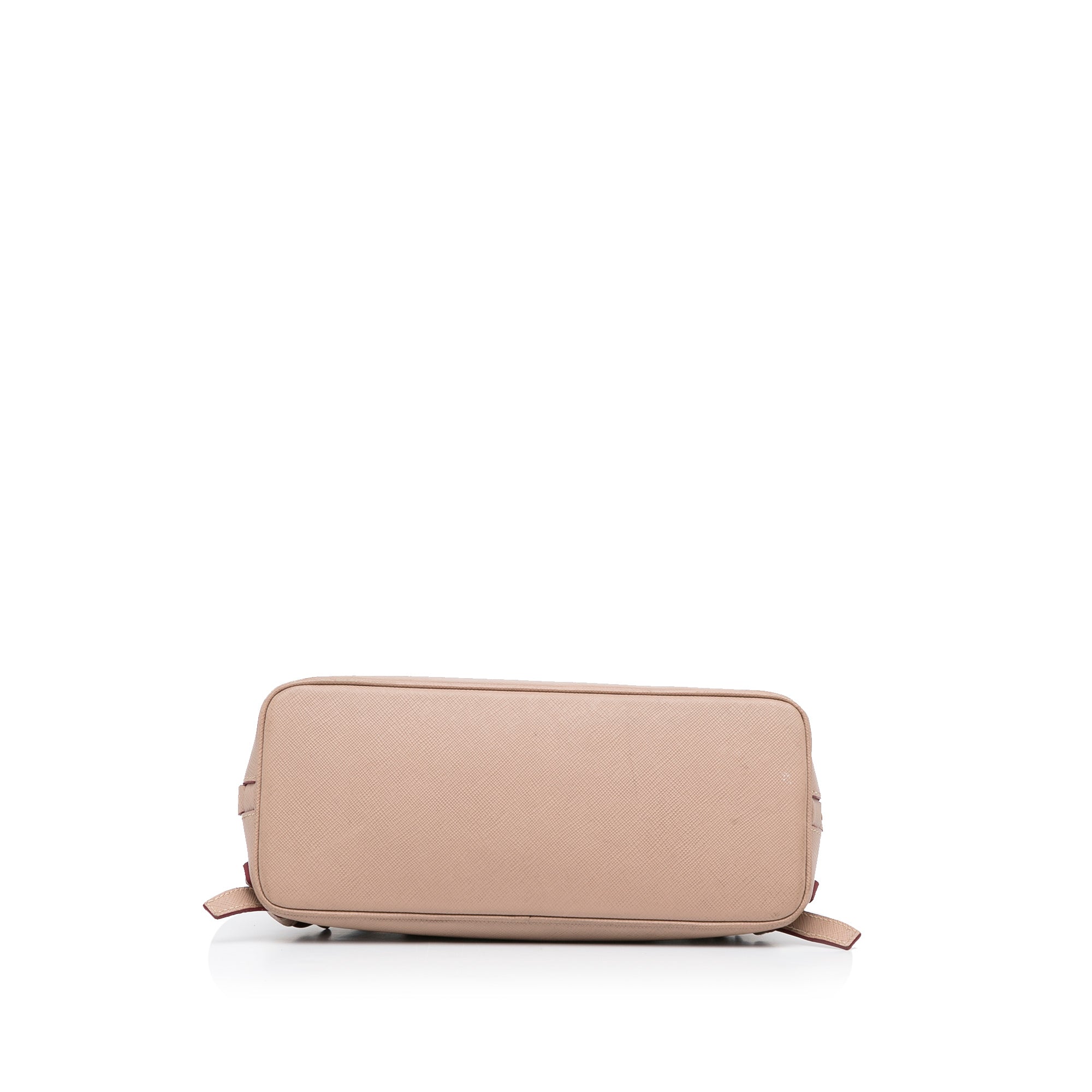 Prada | Pre-Owned Saffiano Lux Promenade Backpack | Brown/Nude