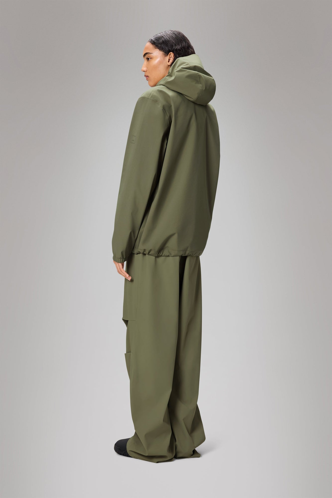 RAINS Suva Hardshell Pocket Jacket Marsh Jacket