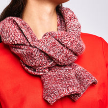 Cashmere Tweeded Scarf With Lurex | Bloodstone