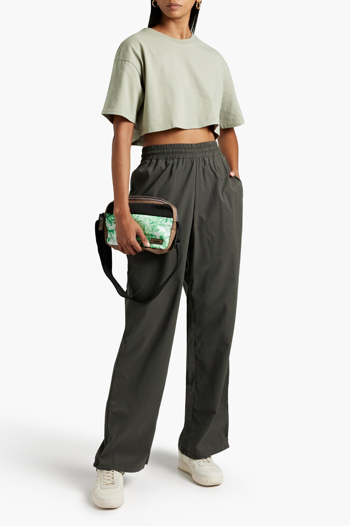 Women | Good American | Track Pants | Dark Green