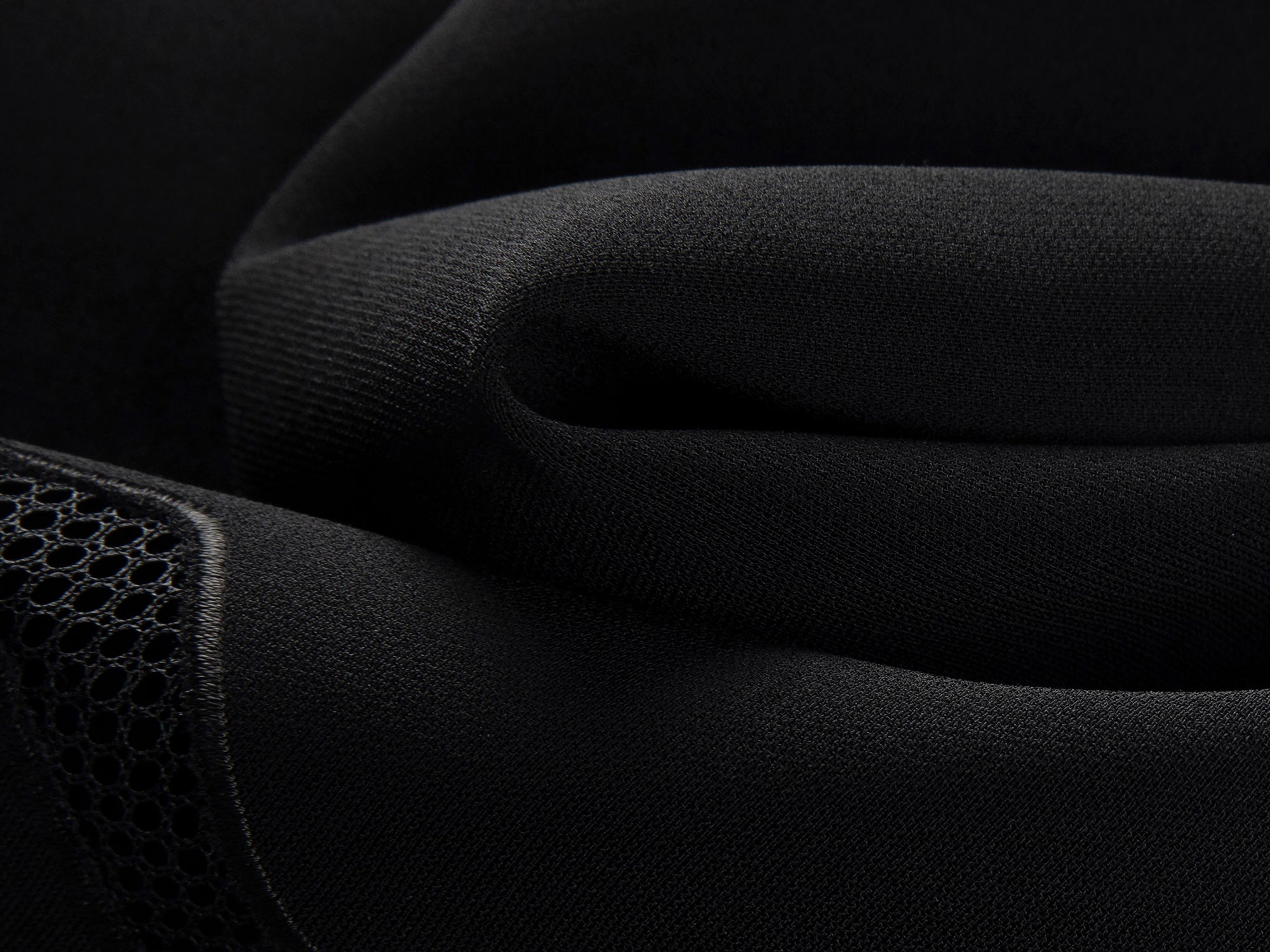 Triacetate Midi Skirt | Black