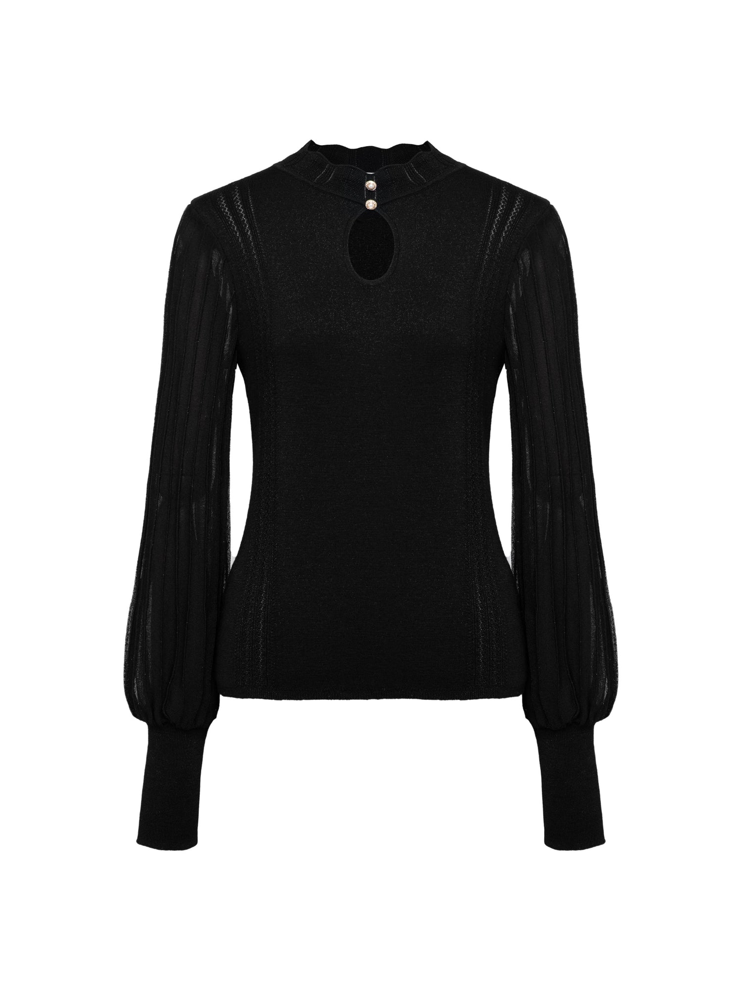 Knitted Shirt | Black