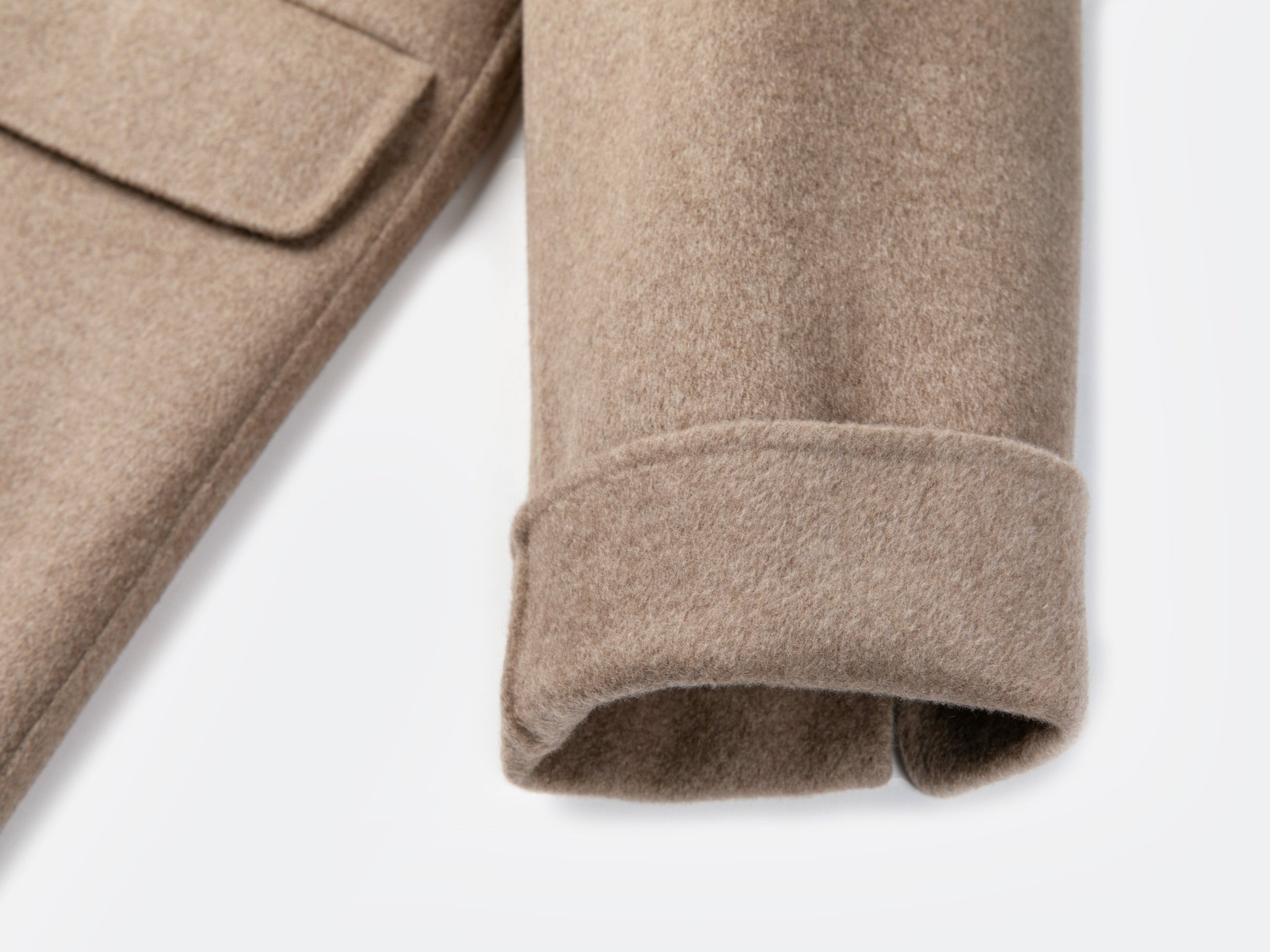 High Quality Wool Coat | Cream White