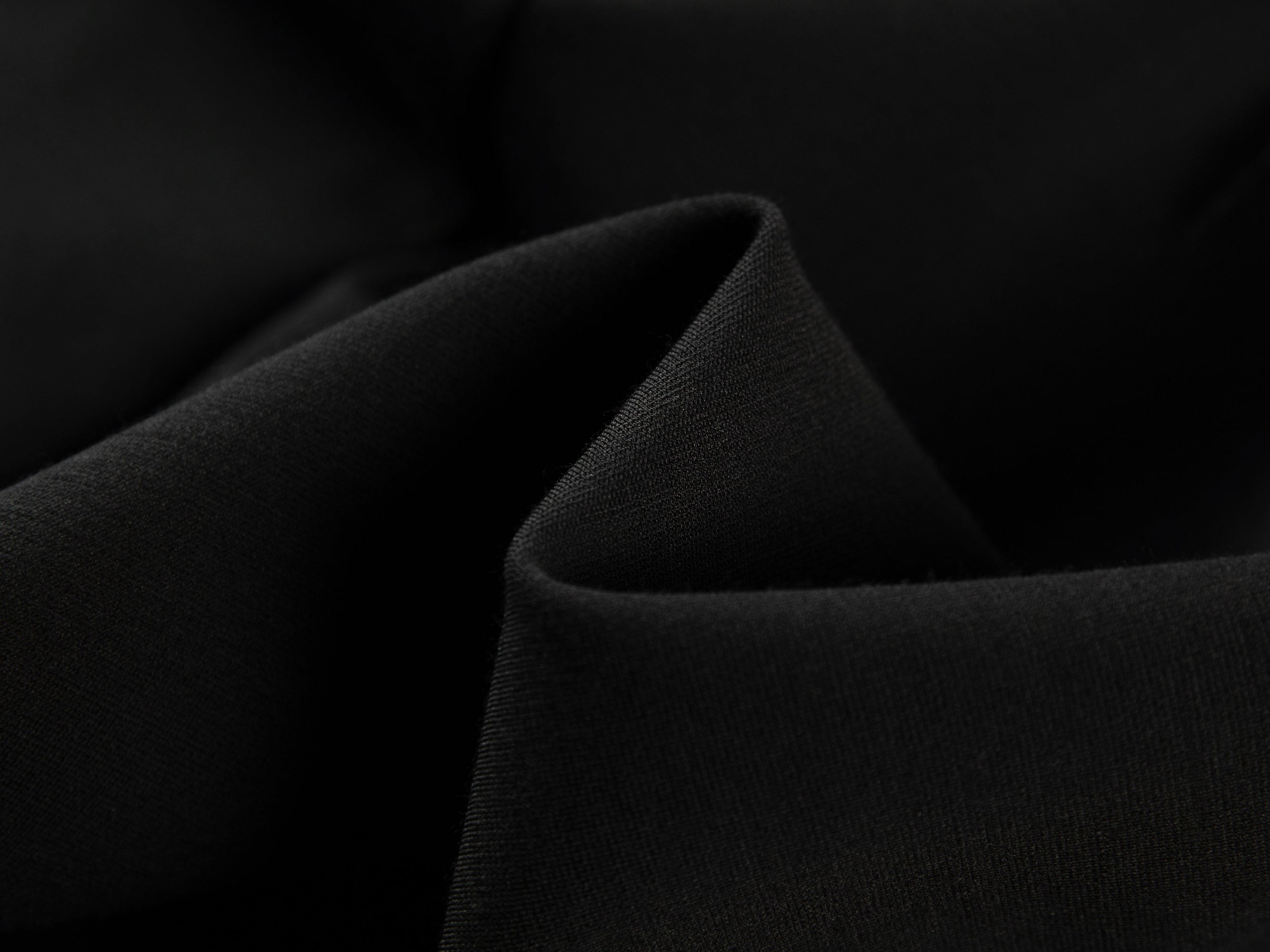 Wool Hepburn Maxi Dress | Black