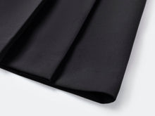 A-Shaped Pleated Mimiskirt | Black