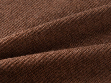 No-Dye Yak Cashmere Knit Top | Brown