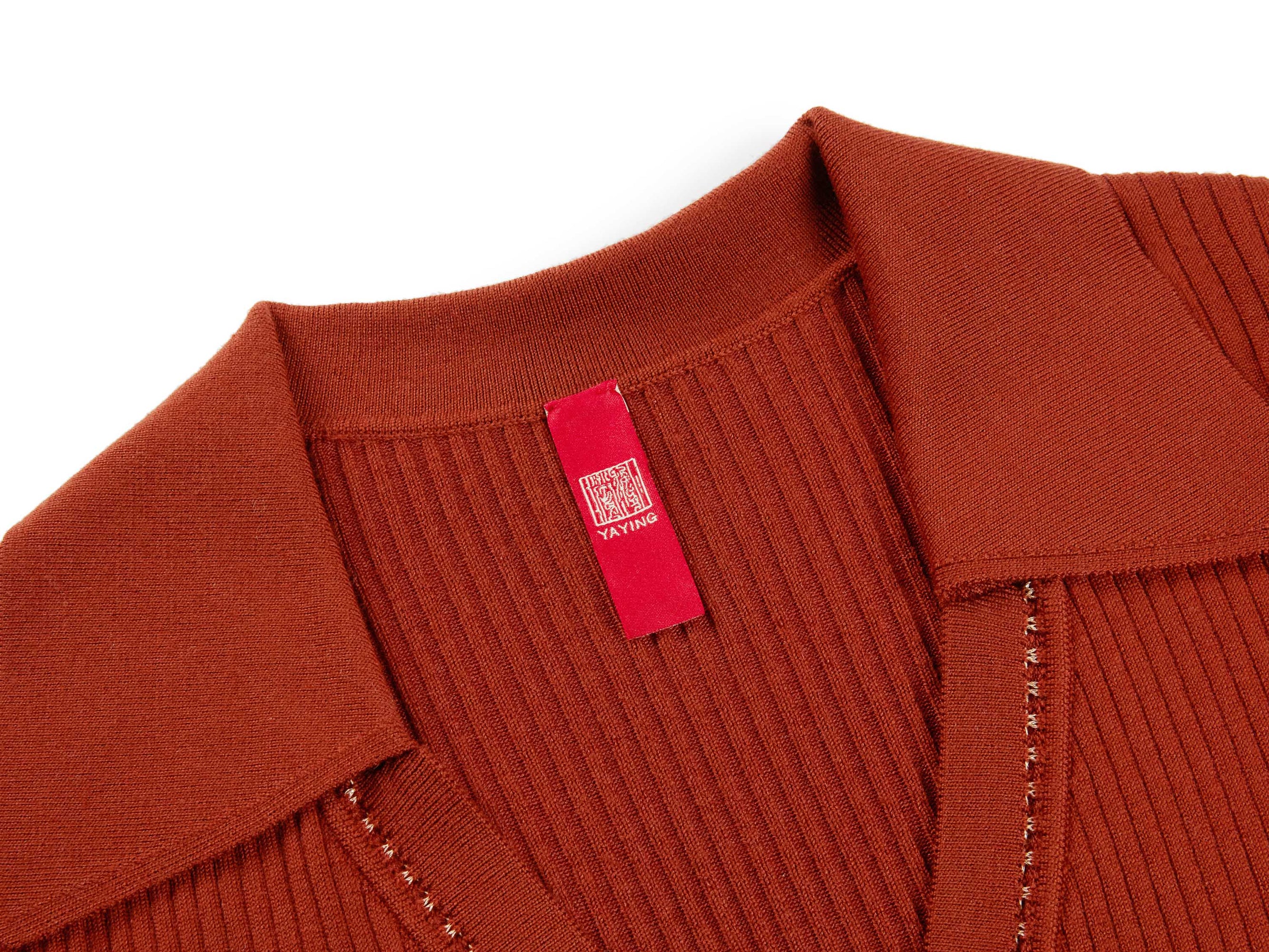 Button Cardigan | Red