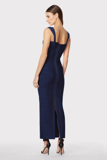 Sweetheart Banded Gown | Classic Blue