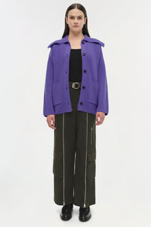 Womens | Hollie Cardigan | Ultraviolet