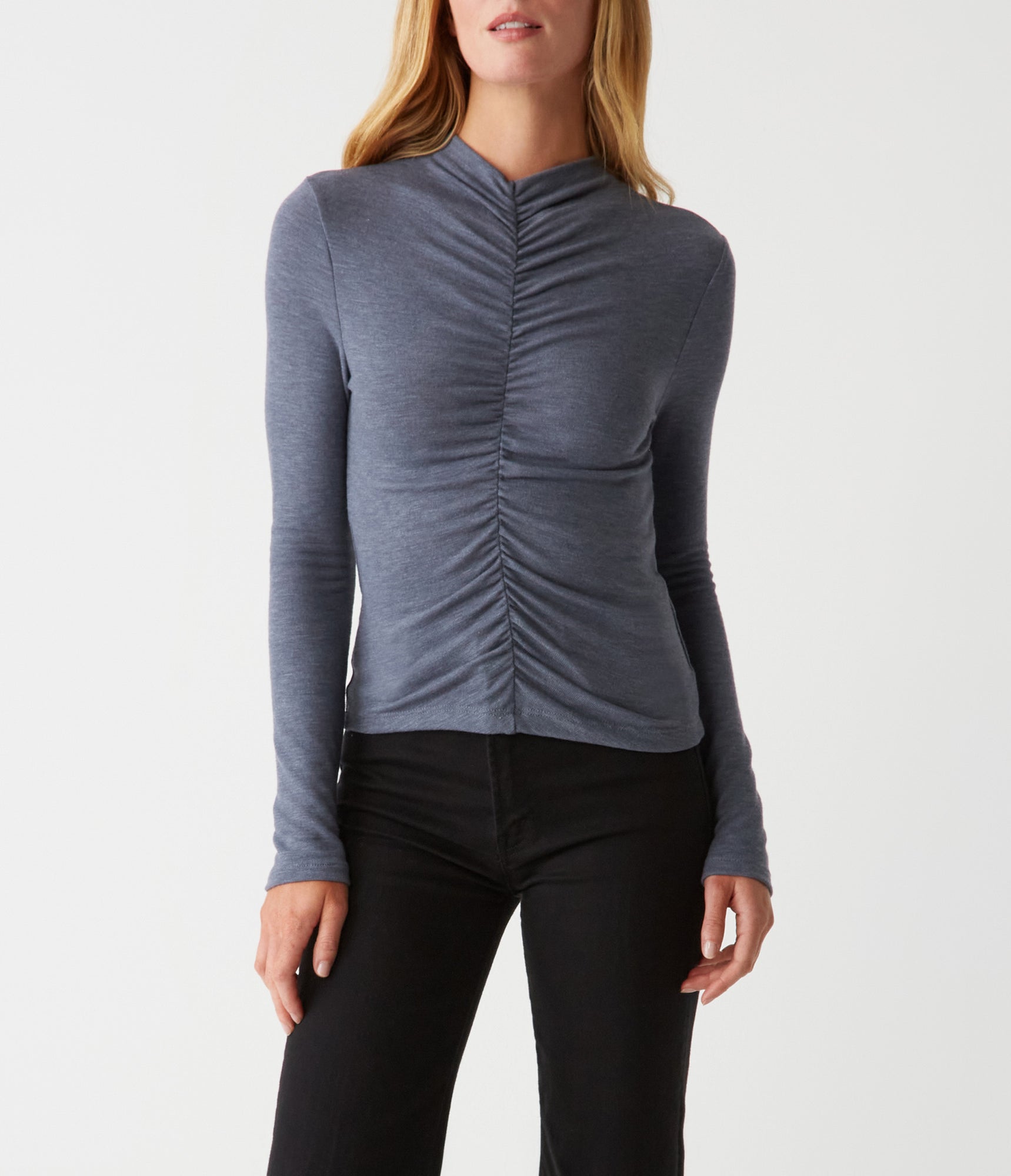 Evelyn Ruched Top | Nocturnal