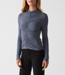 Evelyn Ruched Top | Nocturnal