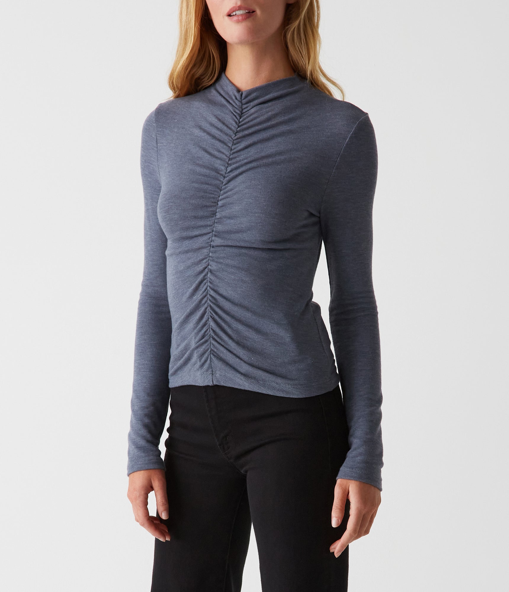 Evelyn Ruched Top | Nocturnal