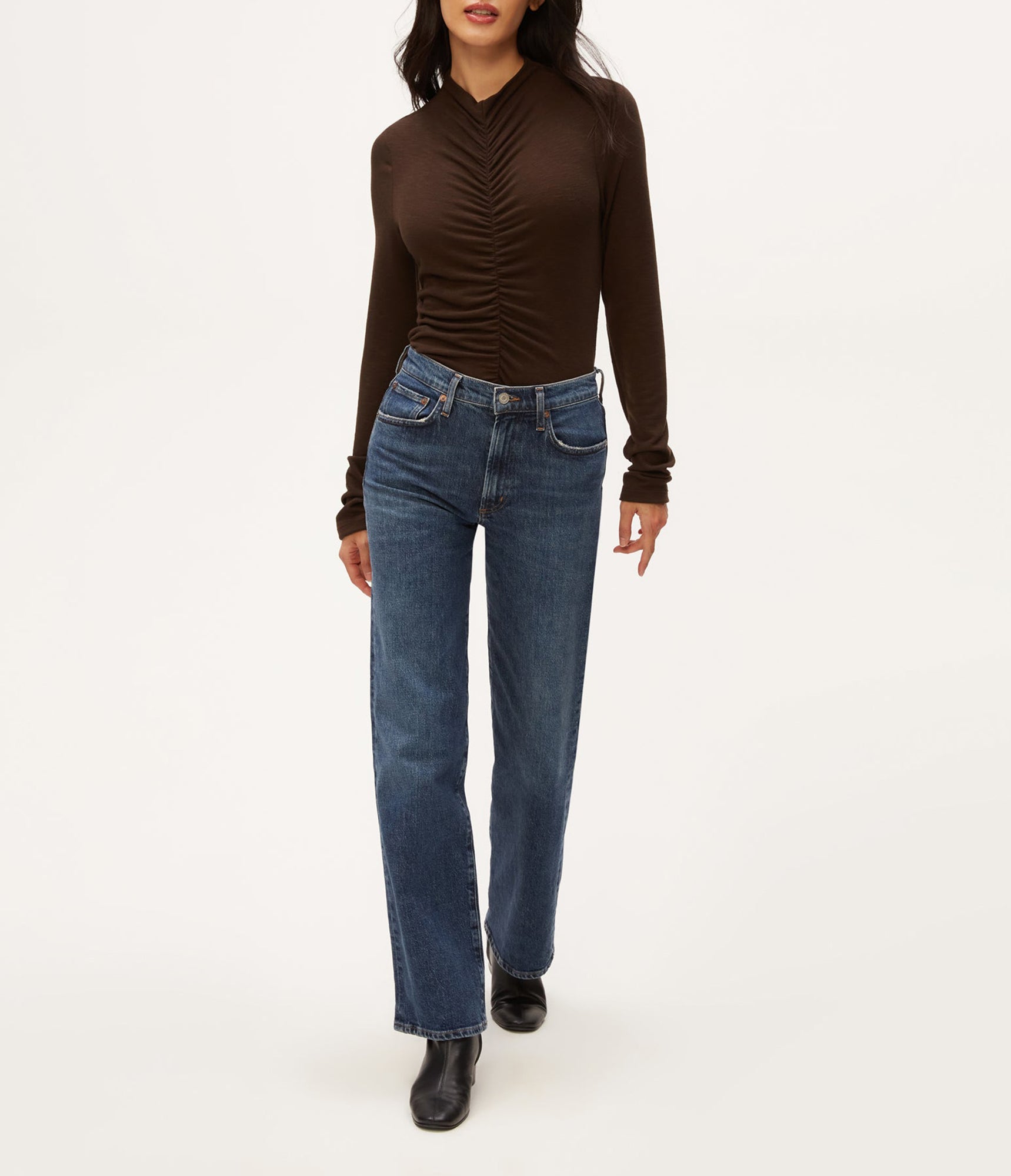 Evelyn Ruched Top | Java