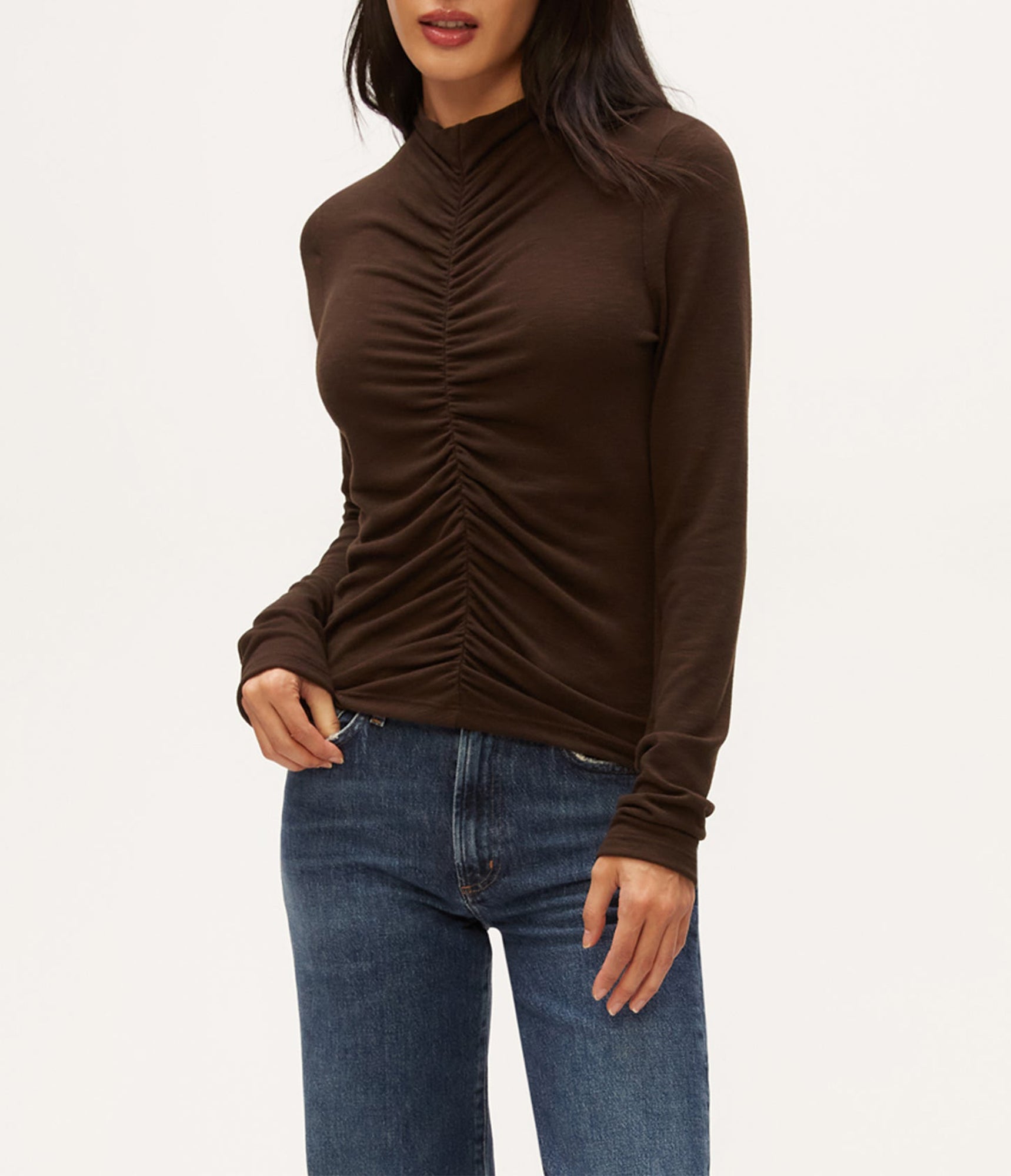 Evelyn Ruched Top | Java