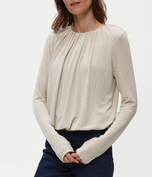 Sona Bubble Top | Oatmeal