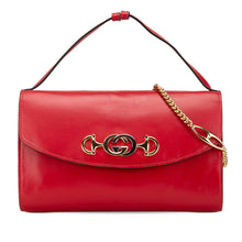 Gucci | Pre-Owned Small Leather Zumi Satchel | Red