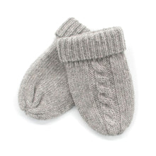 Kids | Cashmere Mitten Gloves | Light Grey