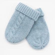 Kids | Cashmere Mitten Gloves | Powder Blue