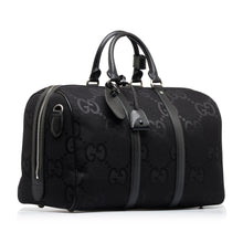 Gucci | Pre-Owned Small Jumbo GG Canvas Duffle Bag | Black