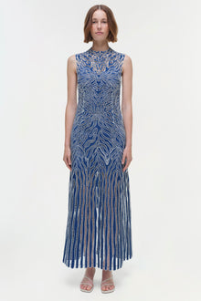 Womens | Giovanna Dress | Marine Multi