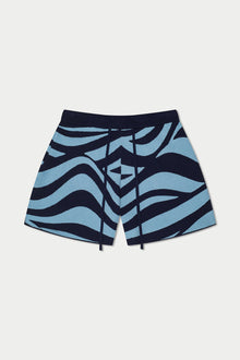 Wave Knit Short | Blue