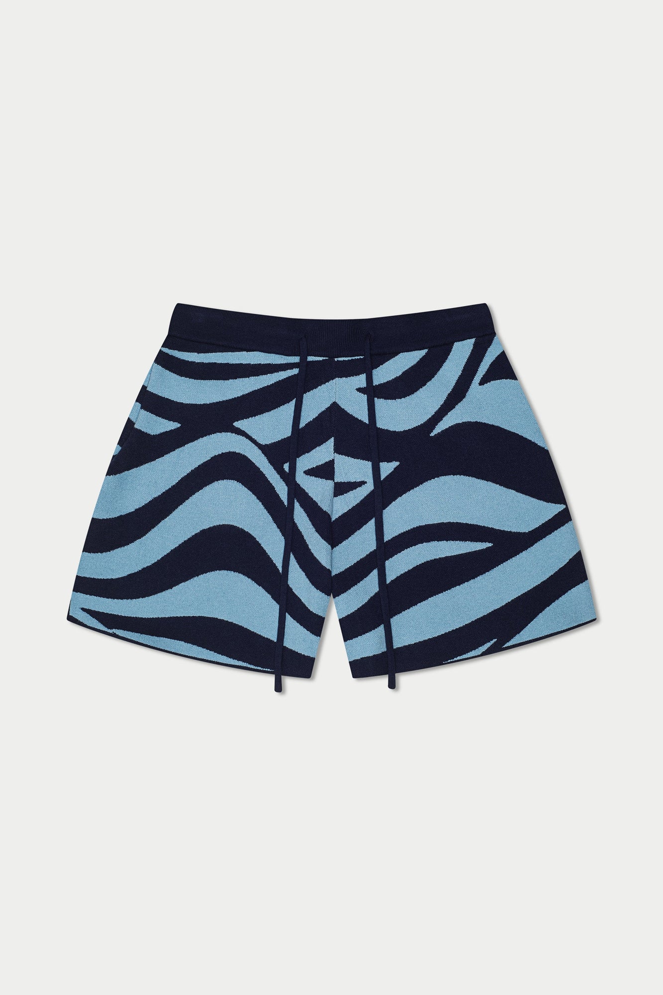 Wave Knit Short | Blue