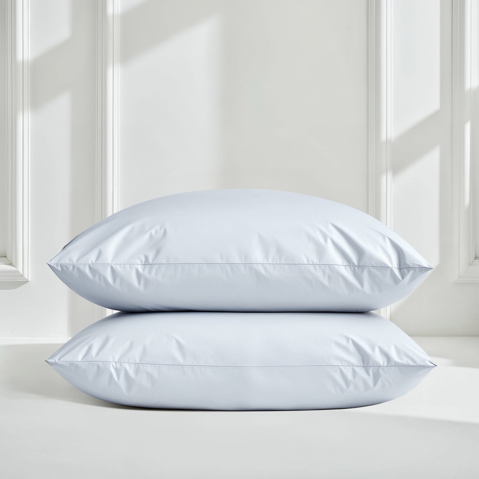 Luxe Australian Sateen Sheet Set | Full | Pale Blue