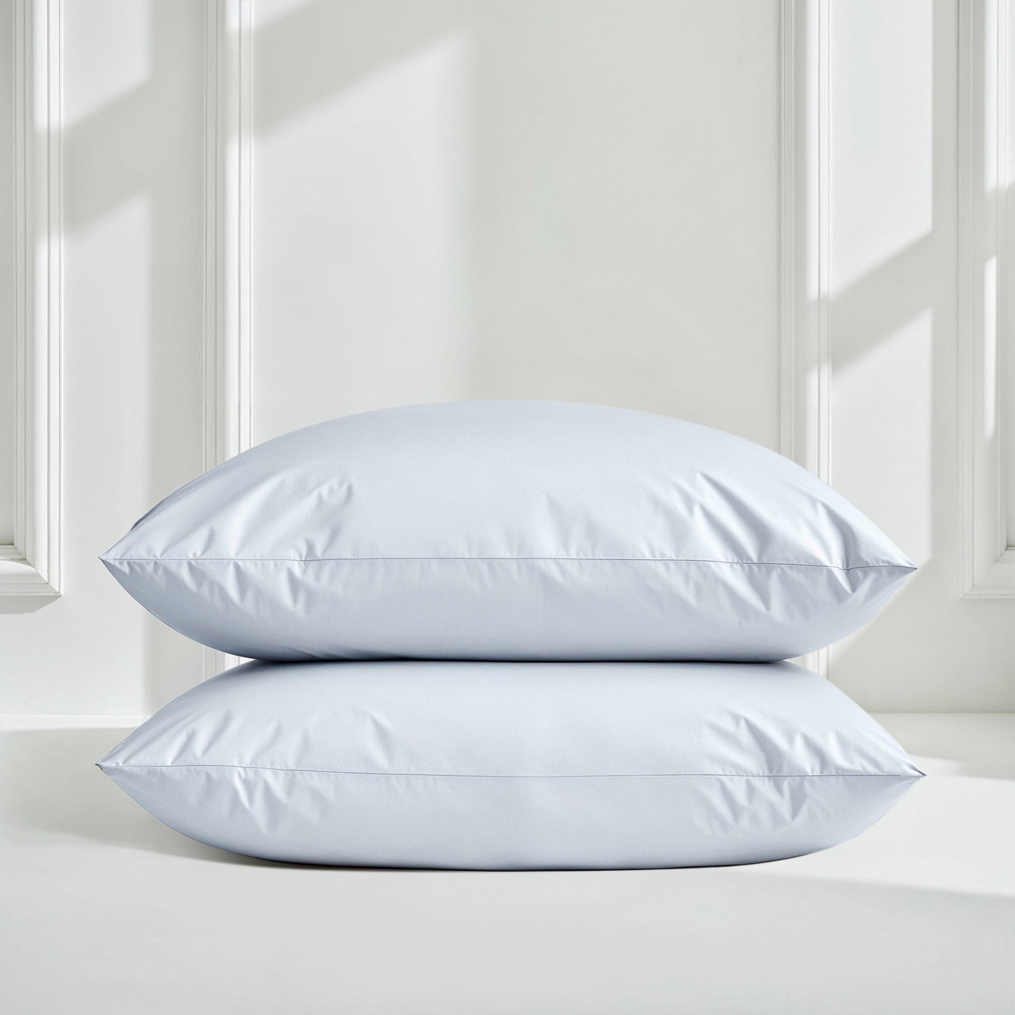 Luxe Australian Sateen Sheet Set | Full | Pale Blue