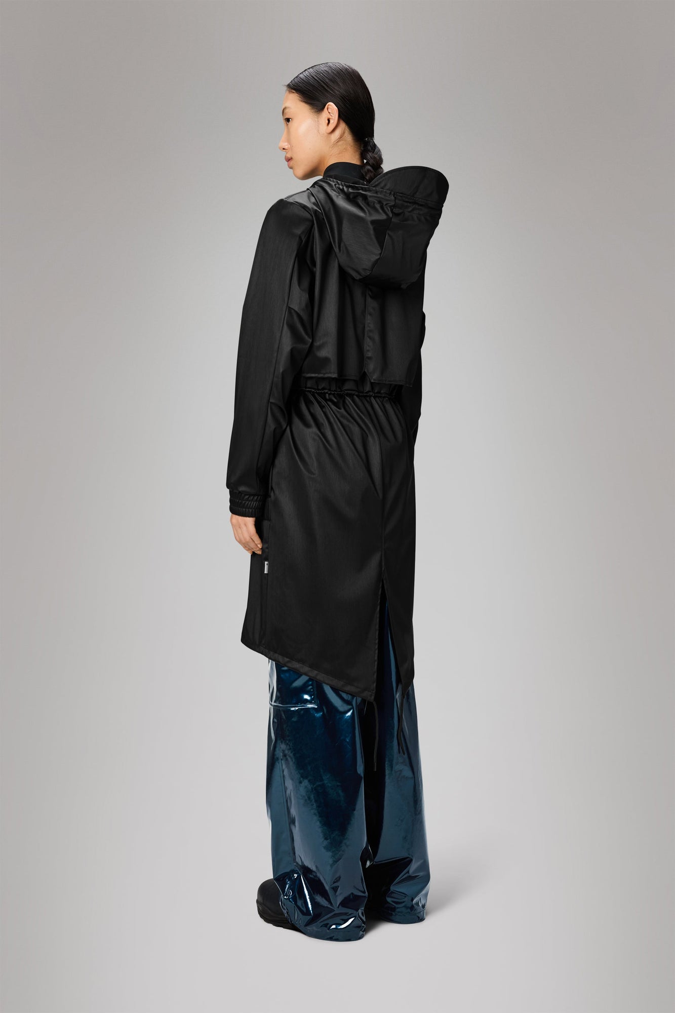 Womens | String W Parka | Black Grain